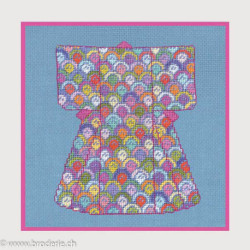 Bonheur des Dames, kit kimono vagues - miniature (BD3658)