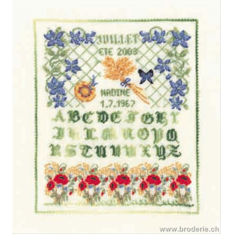 Bonheur des Dames, kit miniature juillet (BD3631)