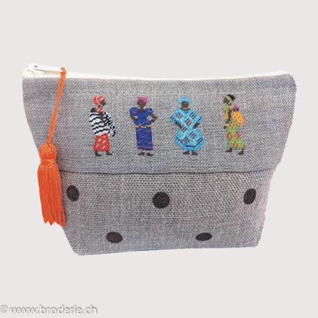 Bonheur des Dames, kit pochette Africaines (BD9016)