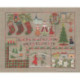 Bonheur des Dames, kit Tableau ABC Noël (BD2683)