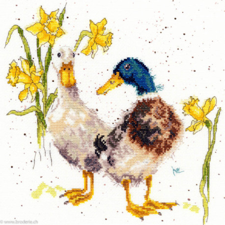 Bothy Threads, kit Ducks and Daffs (BOXHD6)