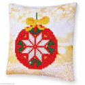 Diamond Dotz, kit diamant coussin niveau 1 - BOULE DE NOEL (DDP2021)