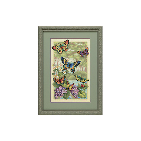 Dimensions Gold, kit Butterfly Forest (DIM35223)