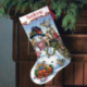 Dimensions Gold, kit Snowman Gathering Stocking (DIM08866)