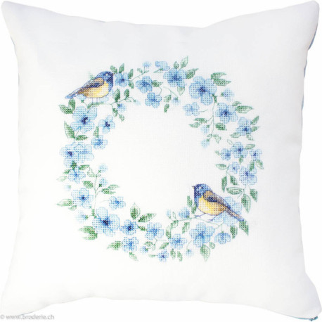 Luca-S, kit coussin couronne oiseaux (LUCAPB130)