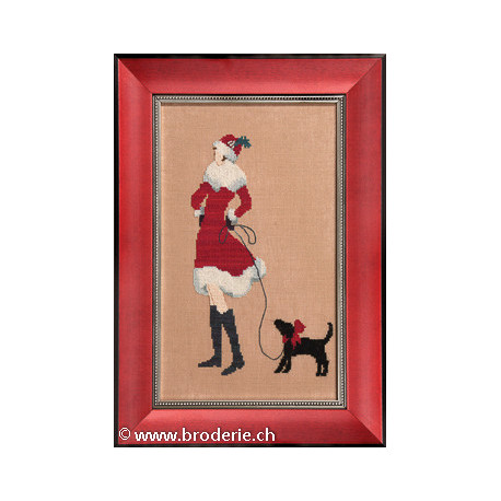 Mirabilia Nora Corbett, grille Red Puppy - Lady Red Ladies Collection (NC175)