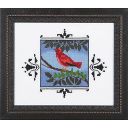 Mirabilia Nora Corbett, grille Scarlet Tanager Audubon Street (NC188)