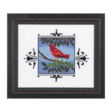 Mirabilia Nora Corbett, grille Scarlet Tanager Audubon Street (NC188)