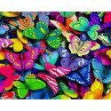 Wizardi, kit diamant Rainbow Butterflies (WIWD057)