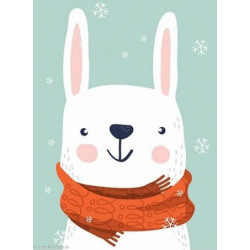 Wizardi, kit diamant Snow Rabbit (WIWD2539)