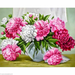 Wizardi, kit diamant Vibrant Peonies (WIWD2352)