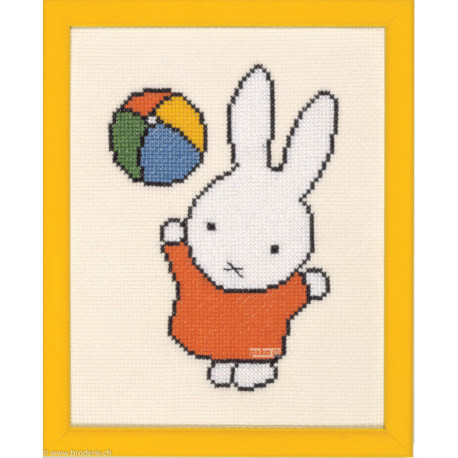 Pako, kit Dick Bruna Miffy et le ballon (PA211.603)