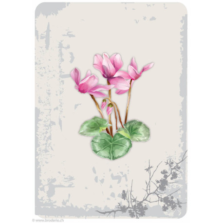 Princesse, kit imprimé Cyclamen (PR7602)