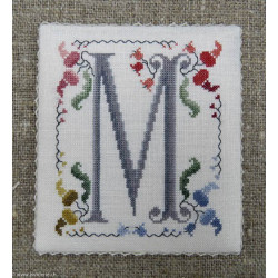 Renato Parolin, grille Flowery letter M (PA25-13)