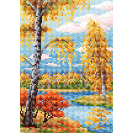 BrilliArt, kit diamant Fall landscape (MC-010)