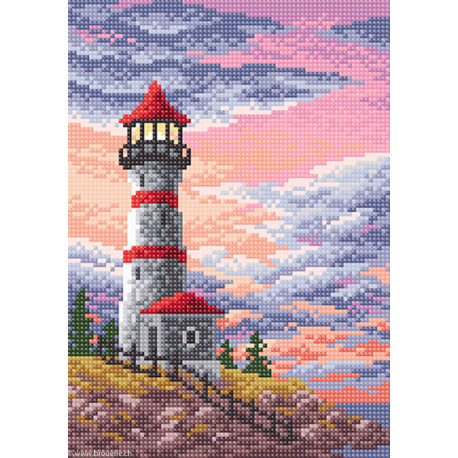 BrilliArt, kit diamant Lighthouse (MC-021)