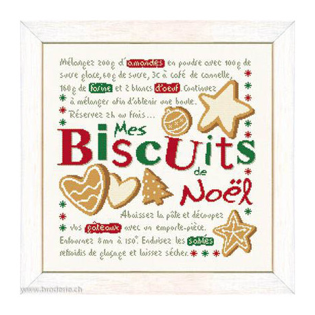 LiliPoints, Grille - Mes biscuits de Noël (N044)