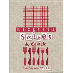 LiliPoints, Grille Recettes salées (PC003)