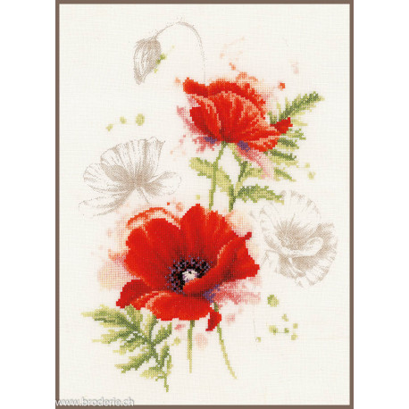 Lanarte, kit Coquelicots (LA0196178)