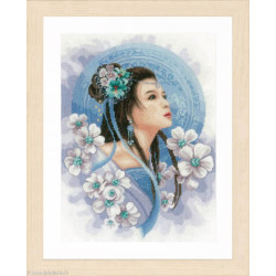 Lanarte, kit Dame asiatique en bleu (LA0169168)