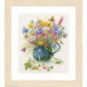 Lanarte, kit Marjolein Bastin Pot bleu à bouquet floral (LA0164074)