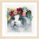 Lanarte, kit Ragdoll couronne de fleurs (LA0189340)