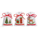 Vervaco, kit 3 sachets Motifs de Noël (PN0188100)