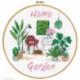 Vervaco, Kit au point compté Home garden (PN0195983)