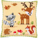 Vervaco, Kit coussin Animaux de la fôret (PN0158026)