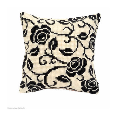 Vervaco, kit coussin Roses mystérieuses (PN0008740)