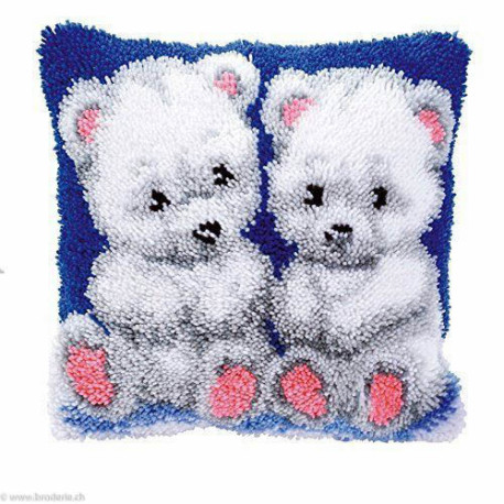 Vervaco, kit coussin 2 Ours polaires (PN0014150)