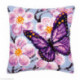 Vervaco, kit coussin au point de croix Papillon mauve (PN0008501)