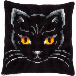 Vervaco, Kit coussin Chat noir (PN0171086)