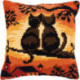 Vervaco, kit coussin Chats sur une tige (PN0008662)