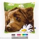 Vervaco, kit coussin Chien Golden (PN0153855)