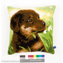 Vervaco, kit coussin Chiot Golden (PN0150689)