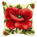 Vervaco, kit coussin Coquelicot élégant (PN0008703)