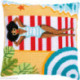 Vervaco, kit coussin Dame à la plage (PN0200160)