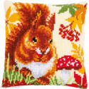 Vervaco, Kit coussin Ecureuil en automne (PN0197334)