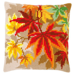 Vervaco, kit coussin Feuilles d'automne (PN0157754)