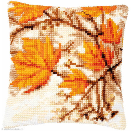 Vervaco, kit coussin Feuilles d'automne (PN0188576)