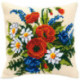 Vervaco, kit coussin Fleurs des champs (PN0008549)