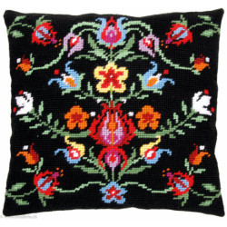 Vervaco, kit coussin fleurs Folklore (PN0168251)