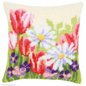 Vervaco, kit coussin Fleurs printanières (PN0163859)