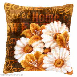 Vervaco, kit coussin marguerites (PN0021706)