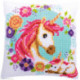 Vervaco, Kit coussin Mère et bébé licorne (PN0186593)