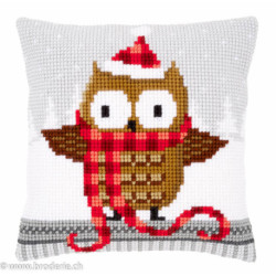 Vervaco, kit coussin Noël Chouette (PN0149312)