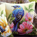 Vervaco, kit coussin oiseau bleu (PN0148175)