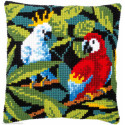 Vervaco, kit coussin Oiseaux tropicaux (PN0186881)