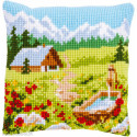 Vervaco, Kit coussin paysage de montagne (PN0147535)